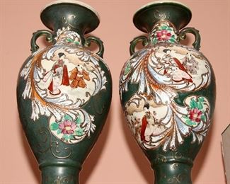 Vintage Moriage Vases