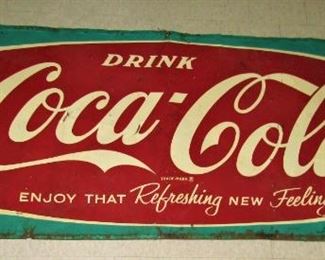 6 foot Coca-Cola fishtail