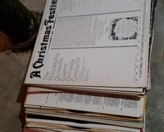 second stack of records 