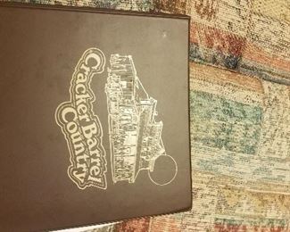 CRACKER BARREL BOOK WITH SIGNATURES