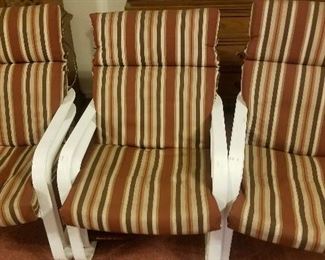 3 MATCHING LAWN CHAIRS