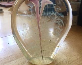 Paperweights and more art glass, signed