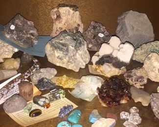 Hundreds of Mineral specimens