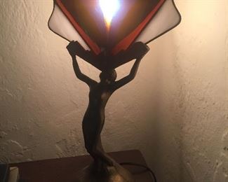 Great Art Deco style lamp