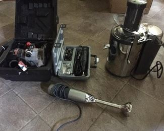 Kitchen gadgets and a drill!