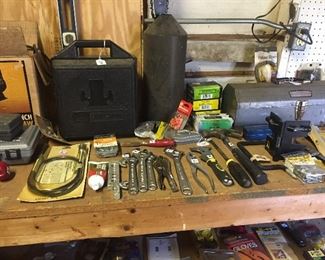 A garage full of tools