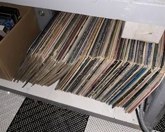 Vintage LP records