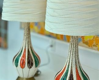 Midcentury “teardrop” lamps ok