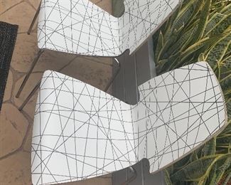Set of 4 indoor/outdoor chairs