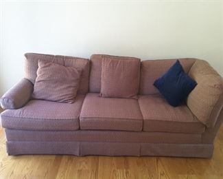 Oversized 3 Seater Couch, with corner arm ledge.