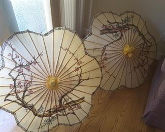 1 Available. 1 Sold. Decorative Japanese Parasols/Shade Umbrellas
