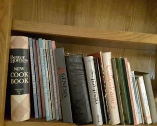 Collection of Cook Books and other Books 