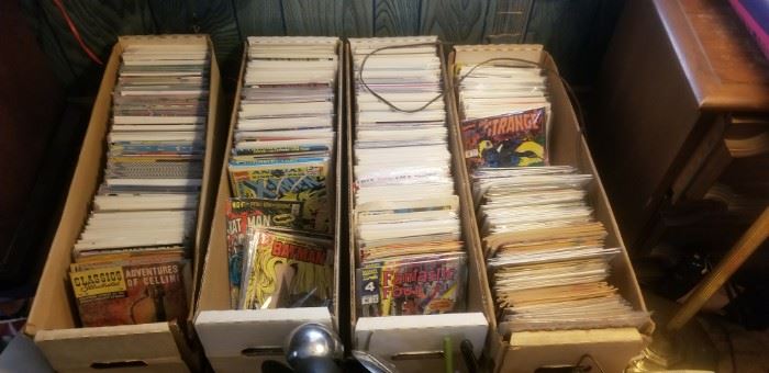 Comic Books, Many first editions