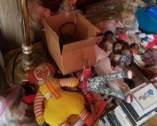Vintage Toys including Ronald McDonald