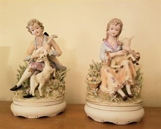 Bisque figurines