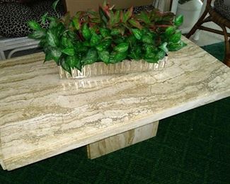 Solid Stone Coffee Table