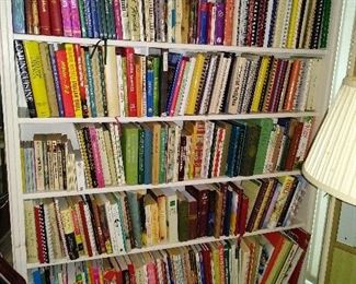 Mostly Cookbooks in This Bookcase