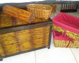 We Have Chests,  Boxes & Baskets Galore!