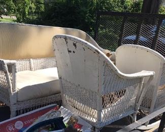 wicker furniture