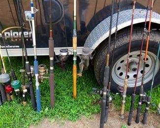 fishing poles
