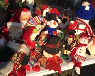 Just a tiny sampling of the Christmas decorations...