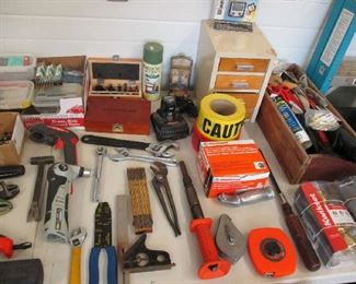 Garage and workshop items