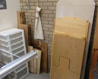 Wood and Garage items