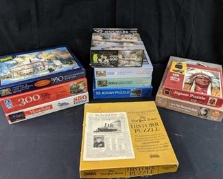 Lot of Jigsaw puzzles - 10