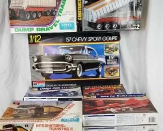 Revell and Ertl Model Kits, Hot Rods and Trucks