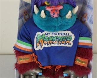 "My Football Monster" Toy in original packaging