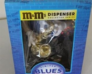 M&M Blues Café Candy Dispenser