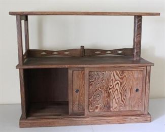 All Wood Small Cabinet