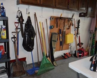 Lawn Tools, Cleaning Supplies