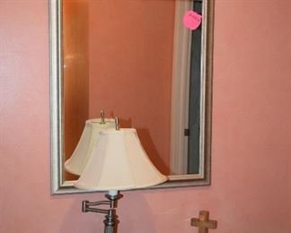 Lamp, Mirror, Home Decor