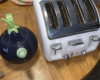 T-Fal Toaster and Novelty Teapot