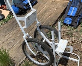 Wheeled Cart for XL Propane Tank