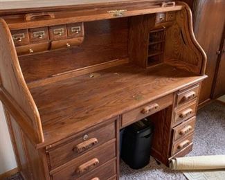 Rolltop Desk - Wooden