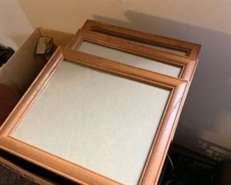 Picture Frames and Plaque Bases