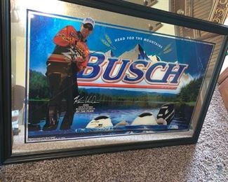 Busch Beer Printed Mirror