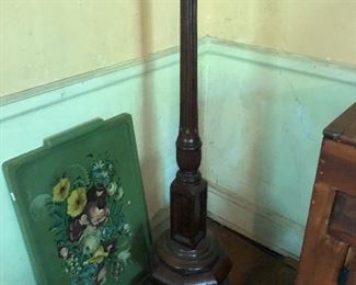 Antique English Mahogany Pedestal  
