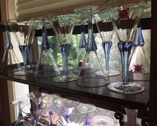 handblown stemware & cocktails