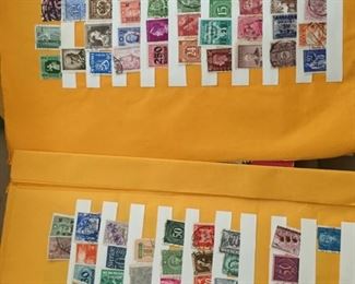 old stamp collection