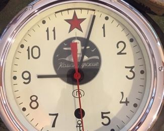 Russian submarine clock-working