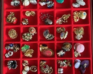 Vintage Clip Earrings