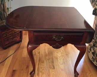 End Table (sides pull out for extended table) $50