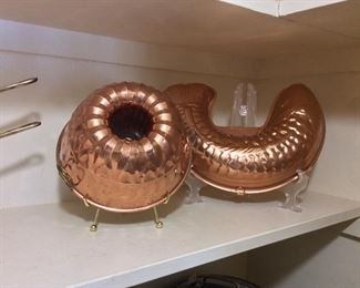 Copper Molds. 