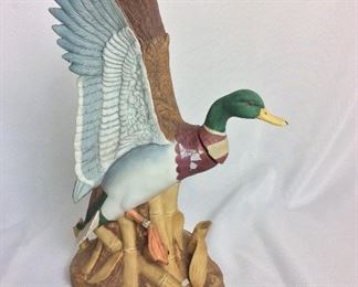 Ski Country Mississippi Valley Duckhunters Association Mallard Drake 1980, 13 1/2" H.