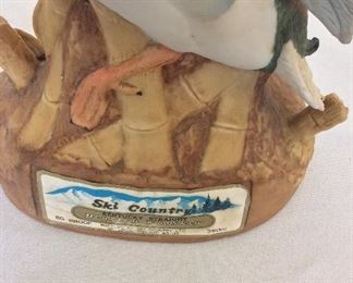 Ski Country Mississippi Valley Duckhunters Association Mallard Drake 1980, 13 1/2" H.