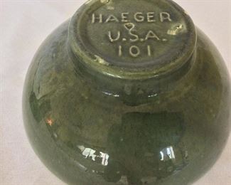 Haeger USA Bowl, 3" H, 8" diameter. 