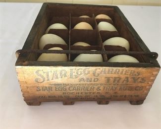 1903 Patent Egg Carrier and Tray. 
